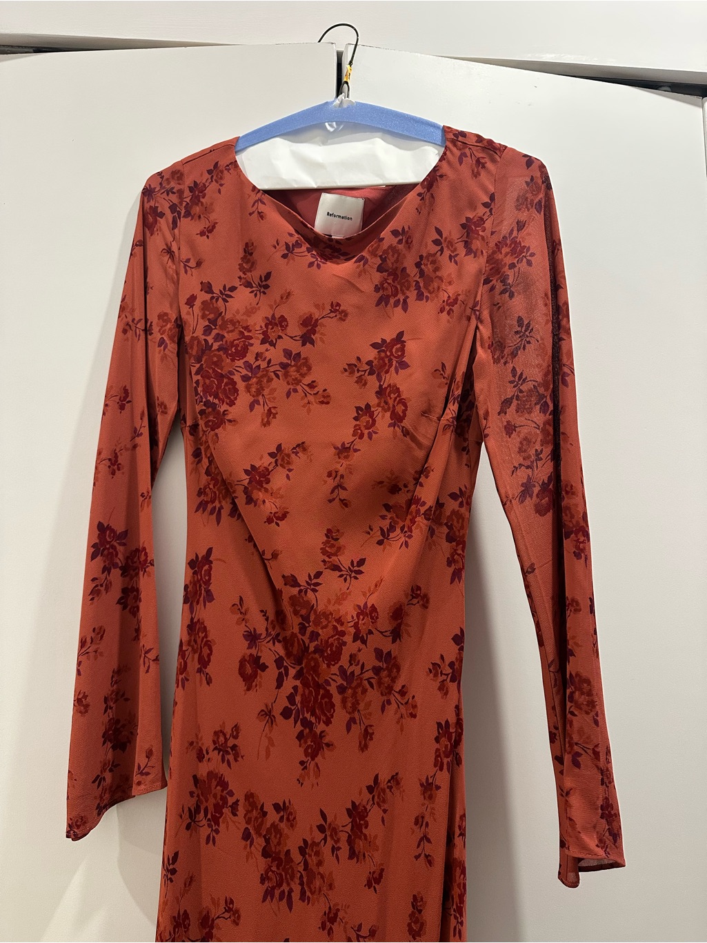 Reformation Esra Dress | Floral Long Sleeve